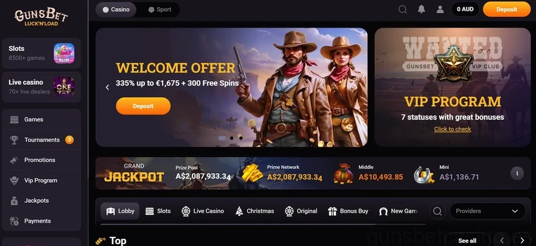 Gunsbet Casino Casino